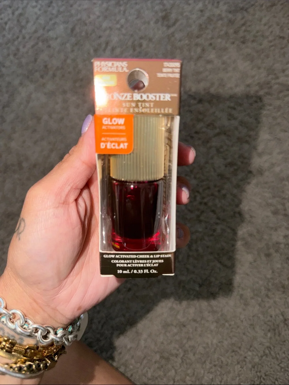 Physicians Formula Bronze Booster Glow Cheek & Lip Stain - Deep Red